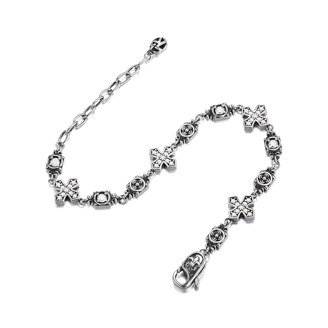 Vintage Heritage Cross Bracelet