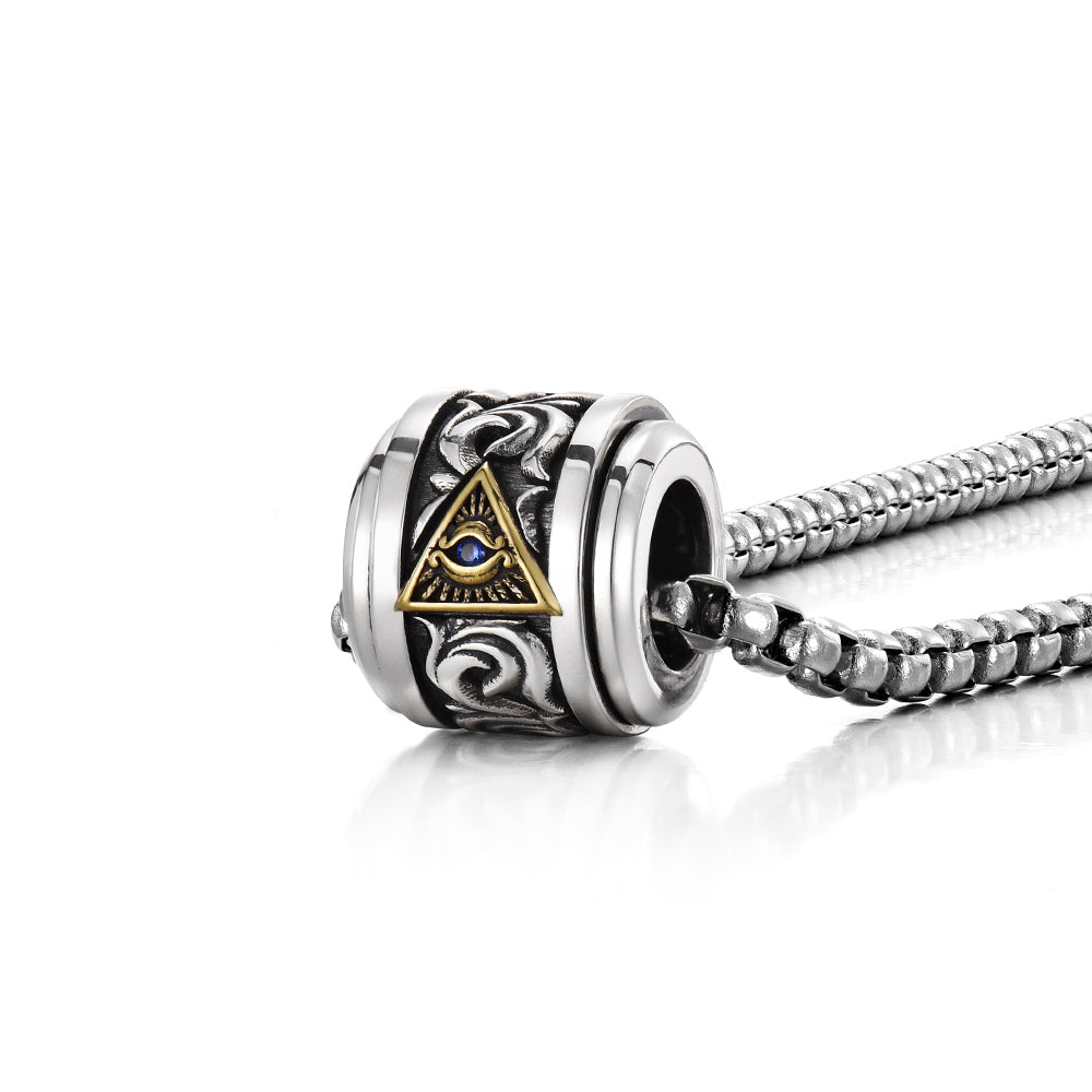 Eye of Horus Bead Pendant Necklace