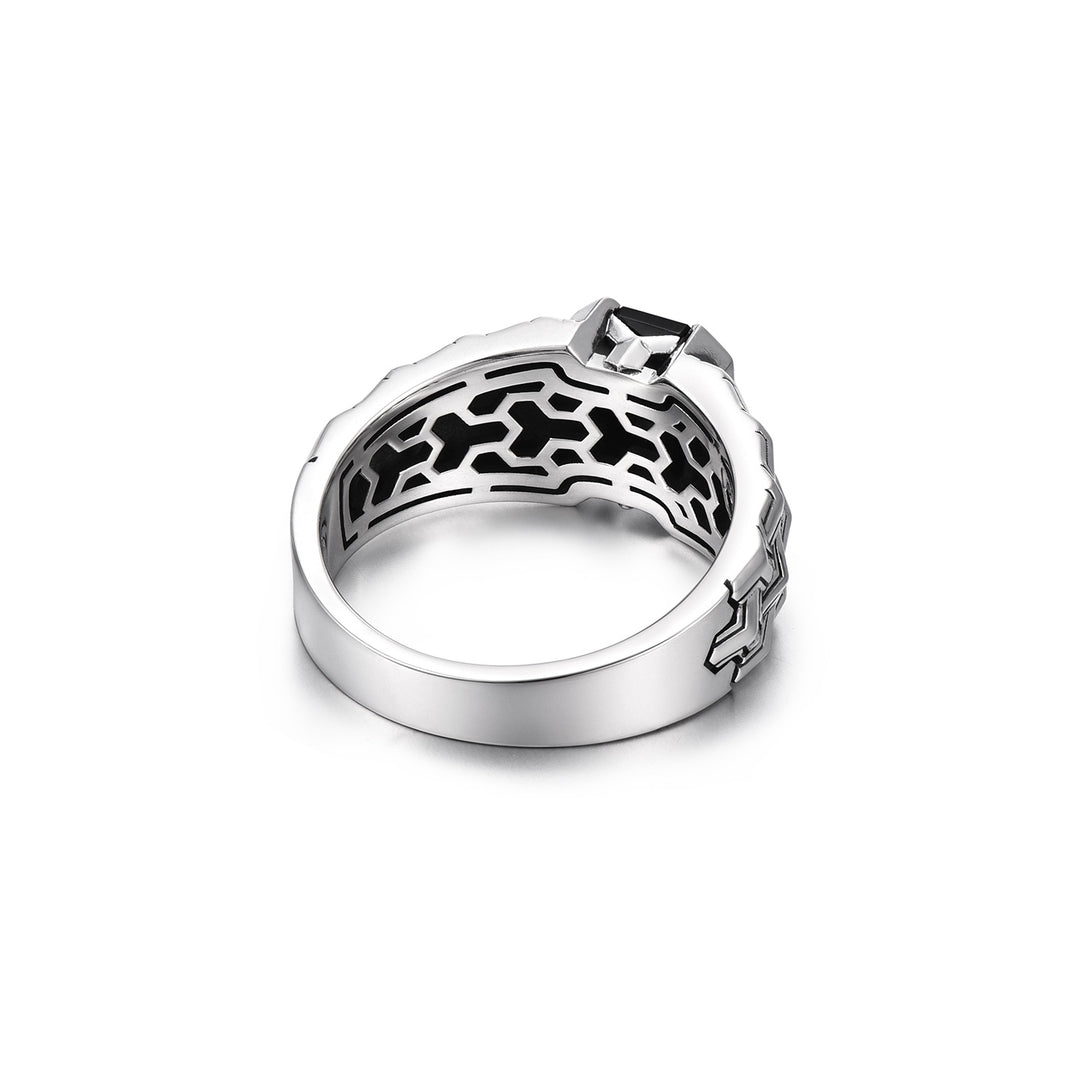 Black Onyx Sovereign Armor Ring