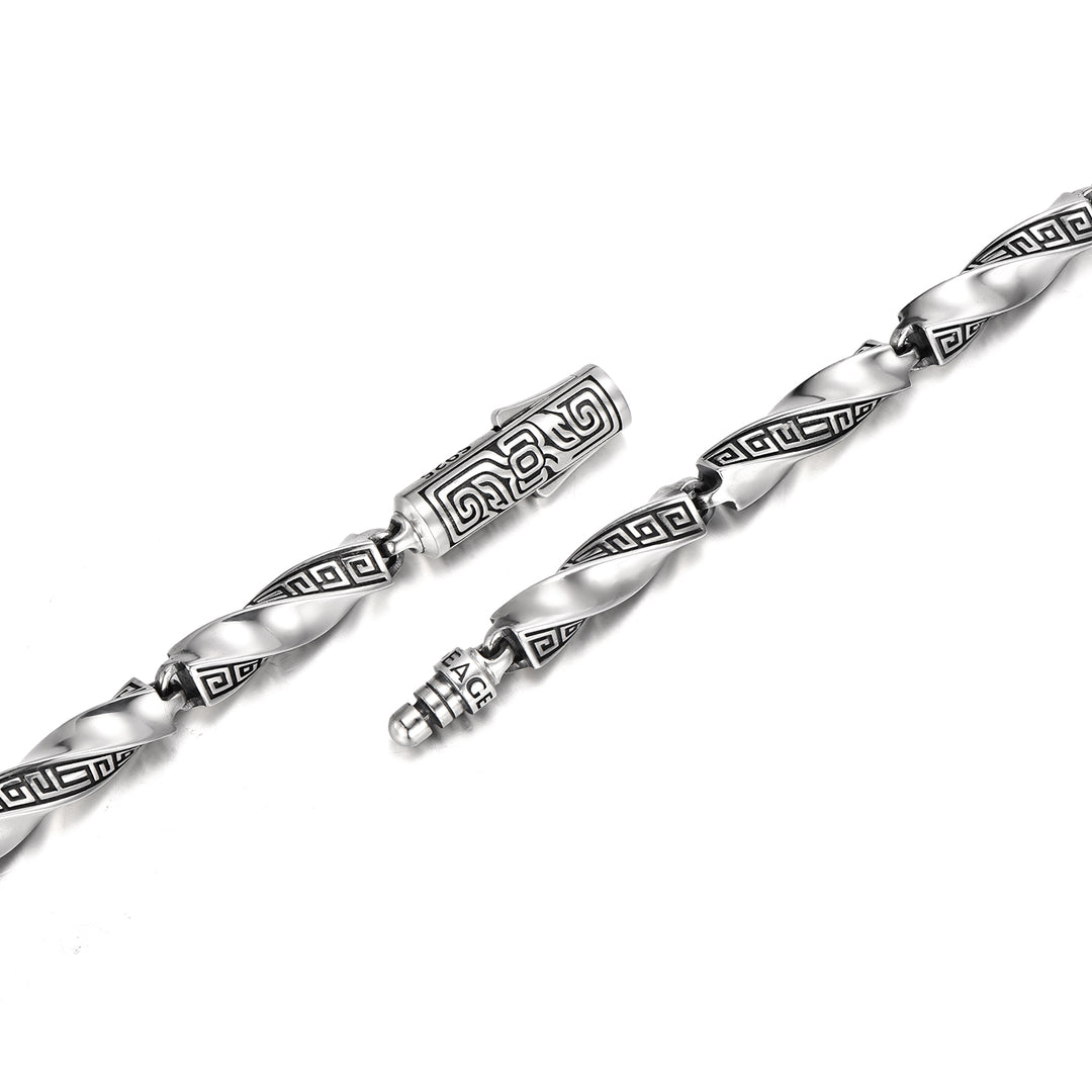 Solid Meander Möbius Bracelet