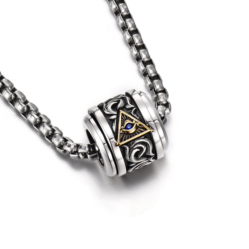 Eye of Horus Bead Pendant Necklace