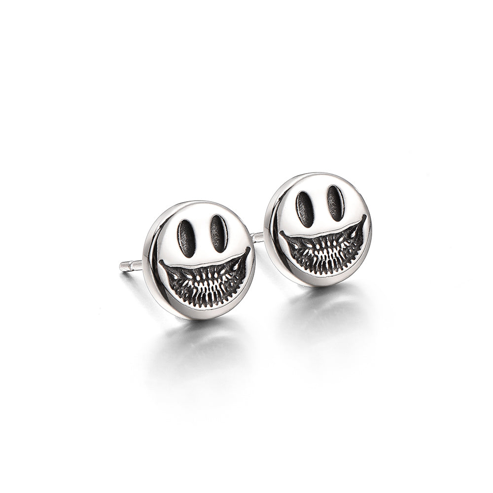 The Smiley Face Stud Earrings