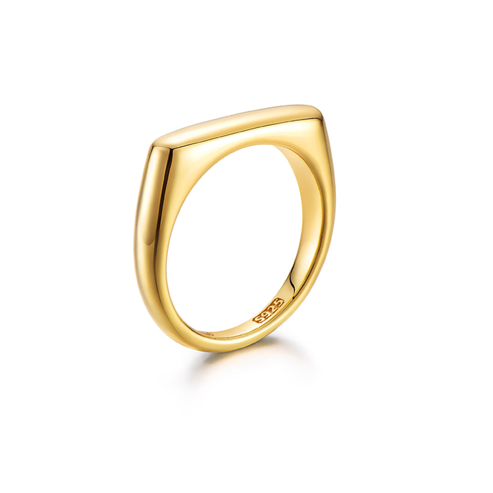 Slim Signet Ring