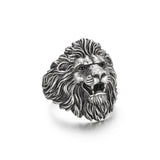 Lion Sterling Silver Rings