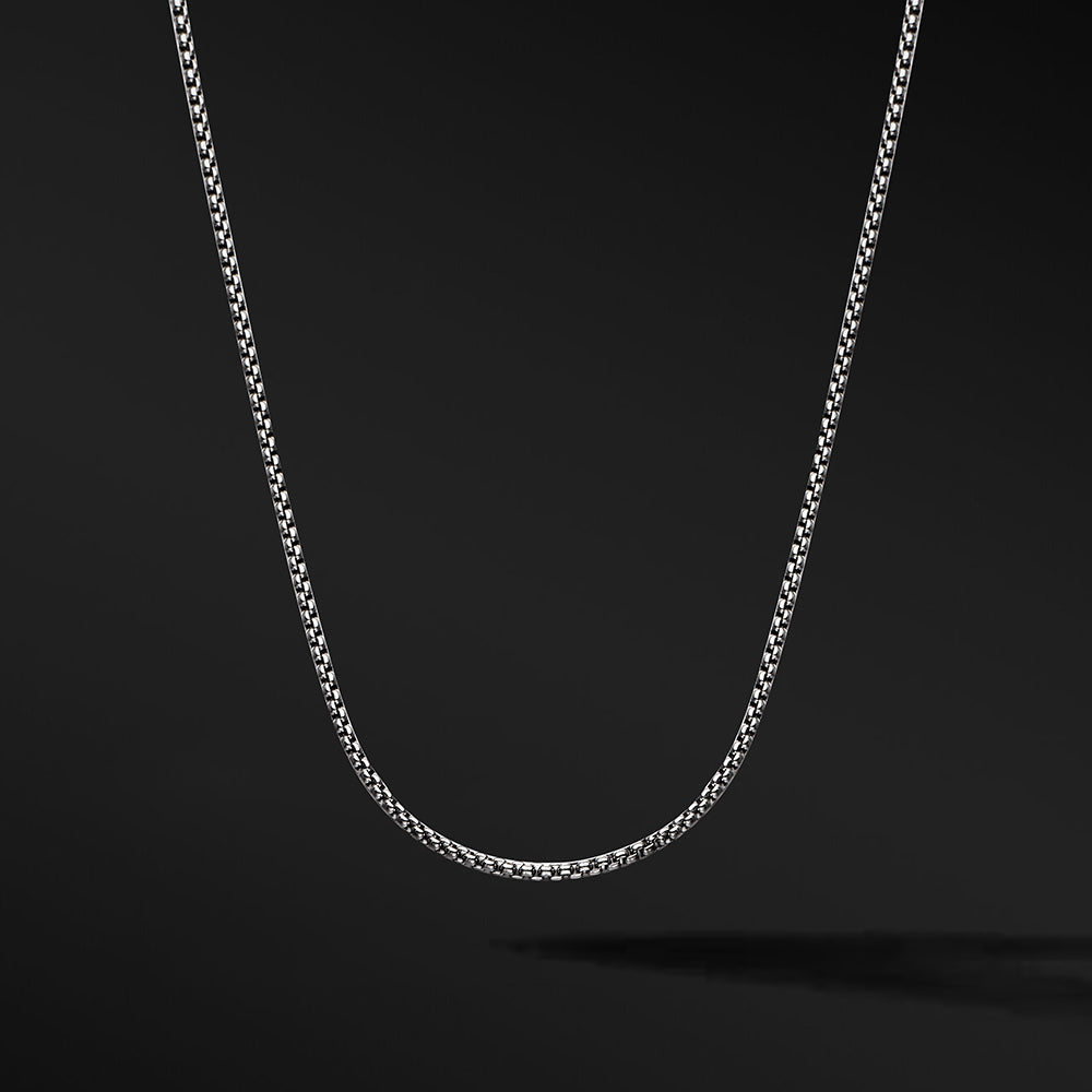 2.5mm Box Chain Necklace