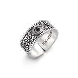 Original Design Eye Of God Sterling Silver Rings