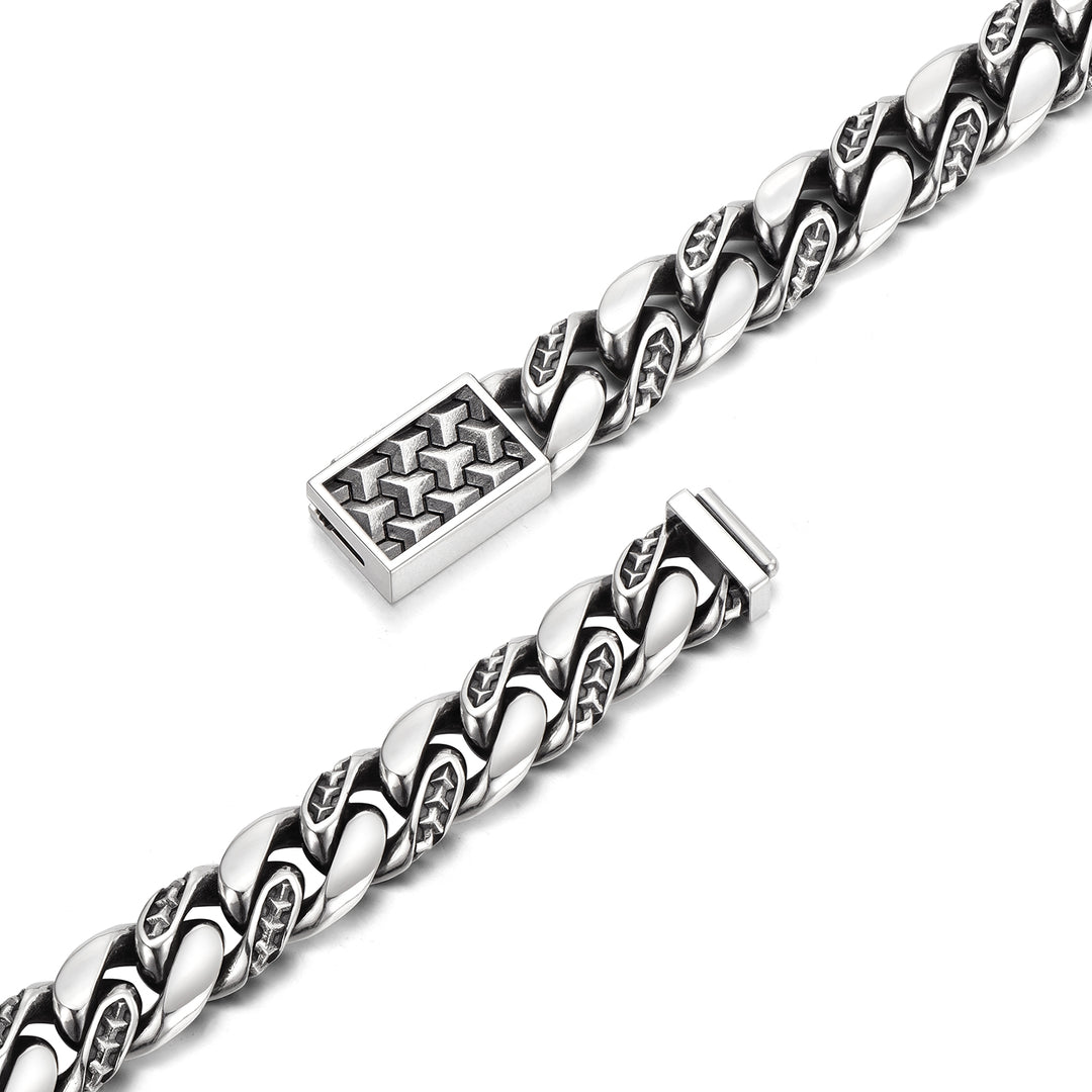 Vintage Armor Cuban Link Bracelet
