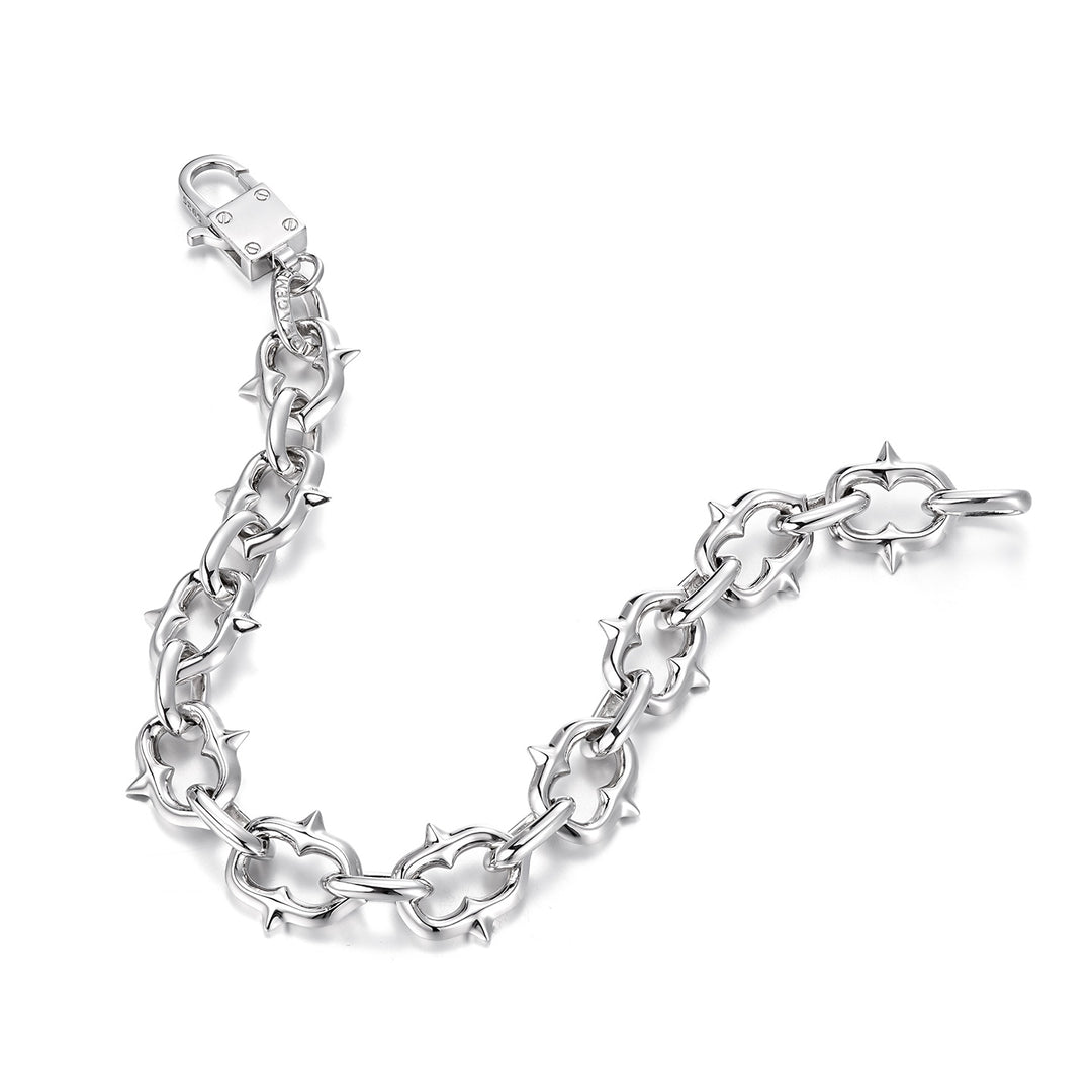 Thorned Spiked Chain Link Bracelet