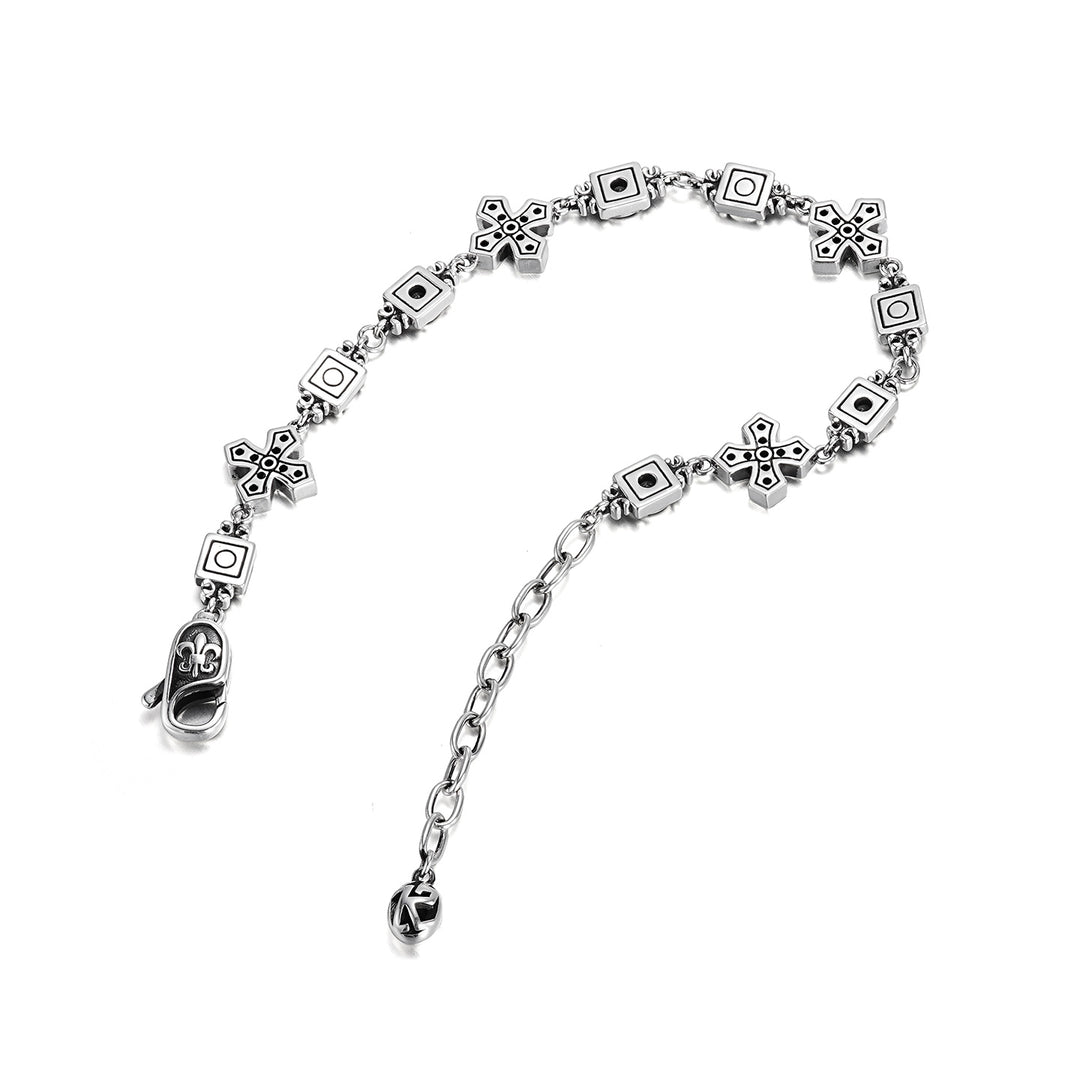 Vintage Heritage Cross Bracelet