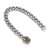 Vintage Snake Cuban Link Bracelet