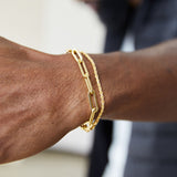 18K Gold Bracelets Customizated