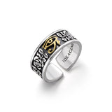 Original Design Horus Eye Of God Sterling Silver Rings