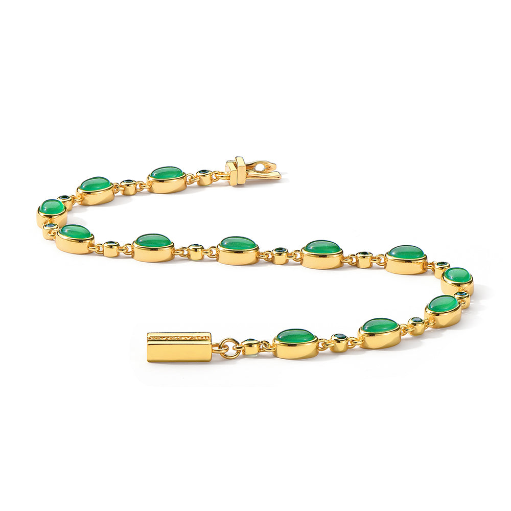 Golden Time Jade Bracelet