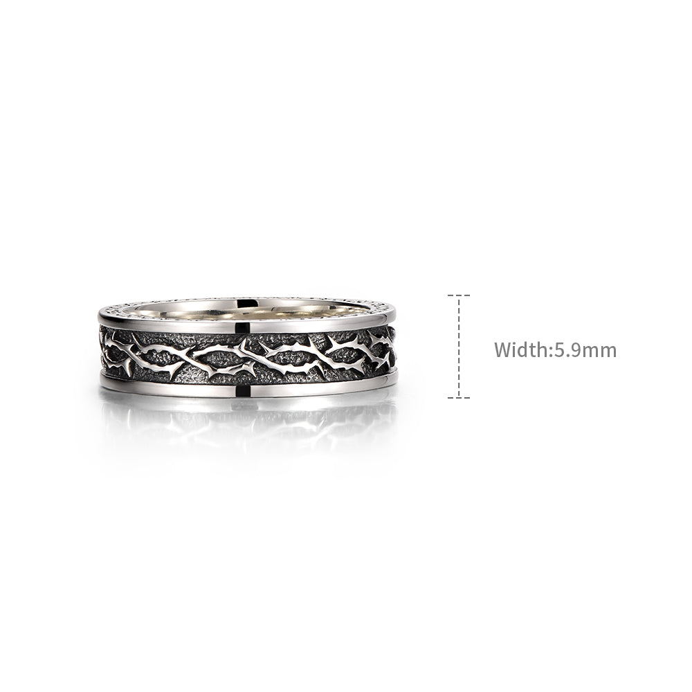 Sterling Silver Thorn Rings
