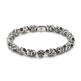 Hollow Cross Sterling Silver Bracelets