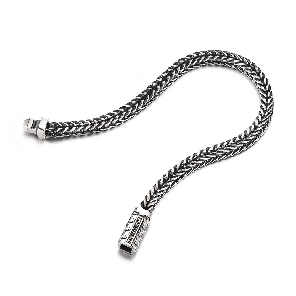 Vintage Armor Braided Bracelet