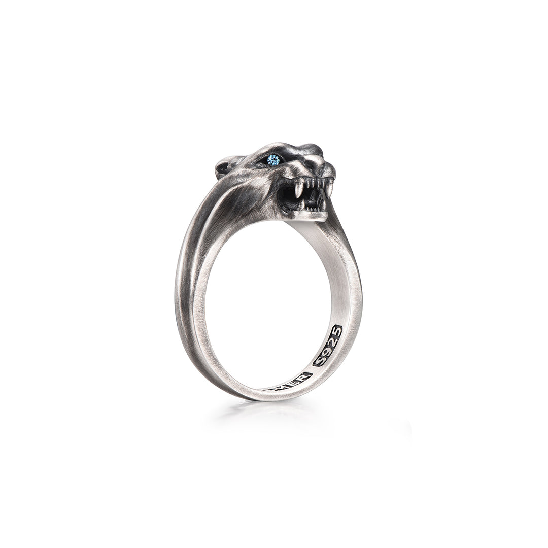 Vintage Roaring Panther Ring