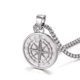 Sterling Silver Compass Pendants