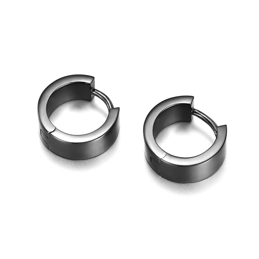 Sterling Silver Huggie Hoop Earrings