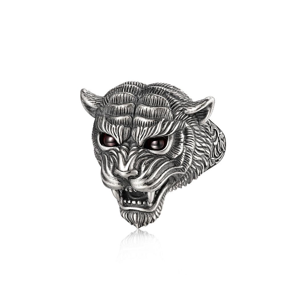 Vintage Awakening Tiger Garnet Ring