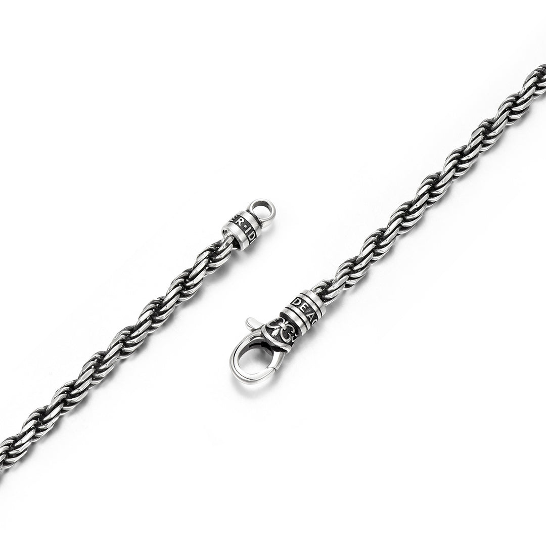Vintage Sentinel Mantra Rope Bracelet