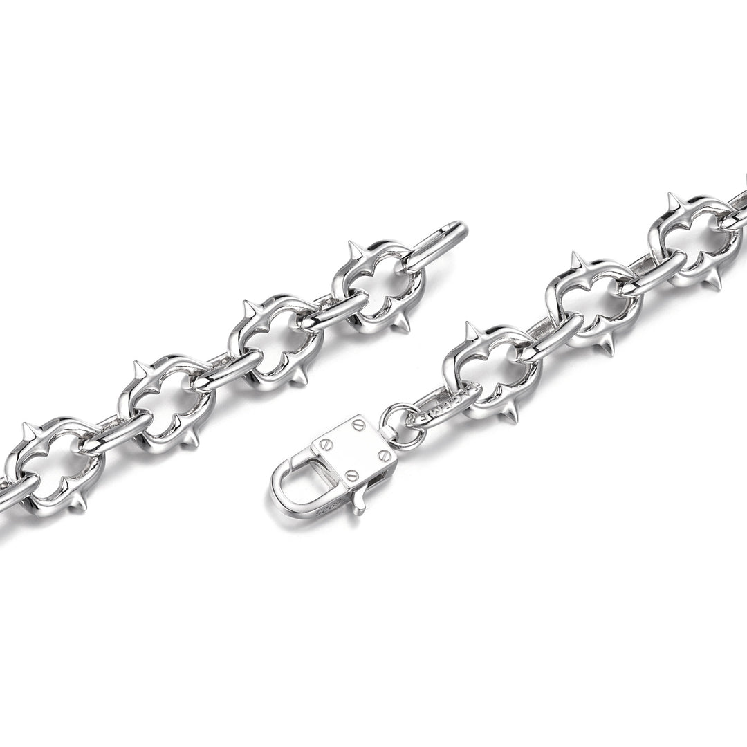 Thorned Spiked Chain Link Bracelet