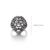 Lion Sterling Silver Rings