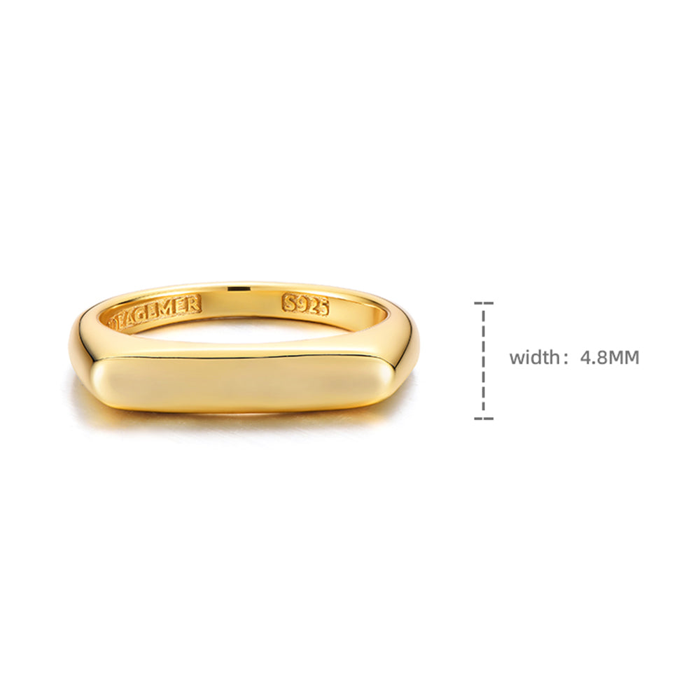 Slim Signet Ring
