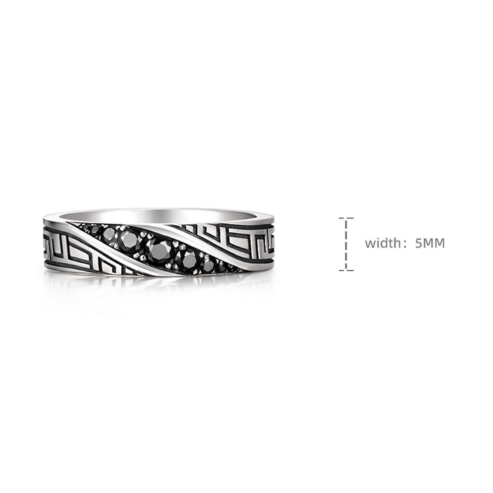 Mobius Twist Ring Band