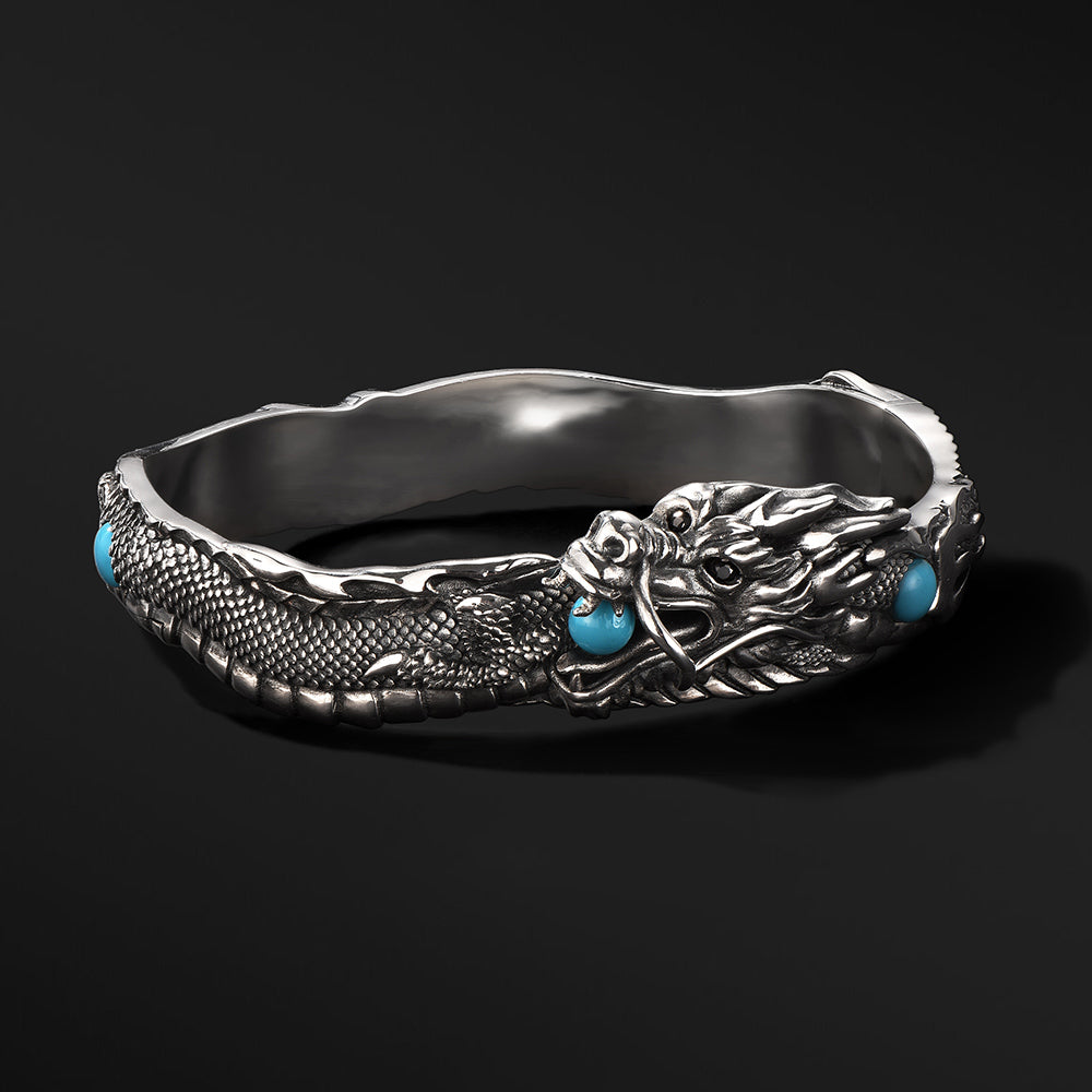Dragon Sterling Silver Bracelets