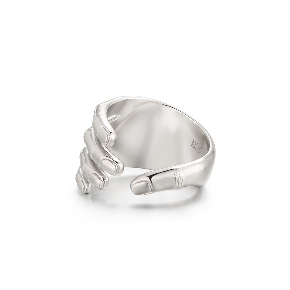 Holding Hand Surreal Palm Ring