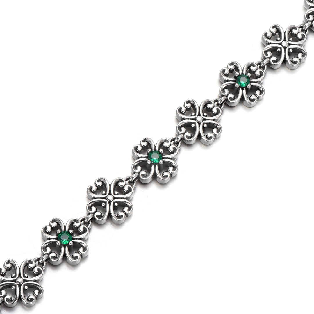 Four Leaf Clover Bracelet