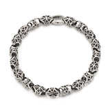 Hollow Cross Sterling Silver Bracelets