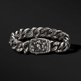 Skull Sterling Silver Cuban Bracelets