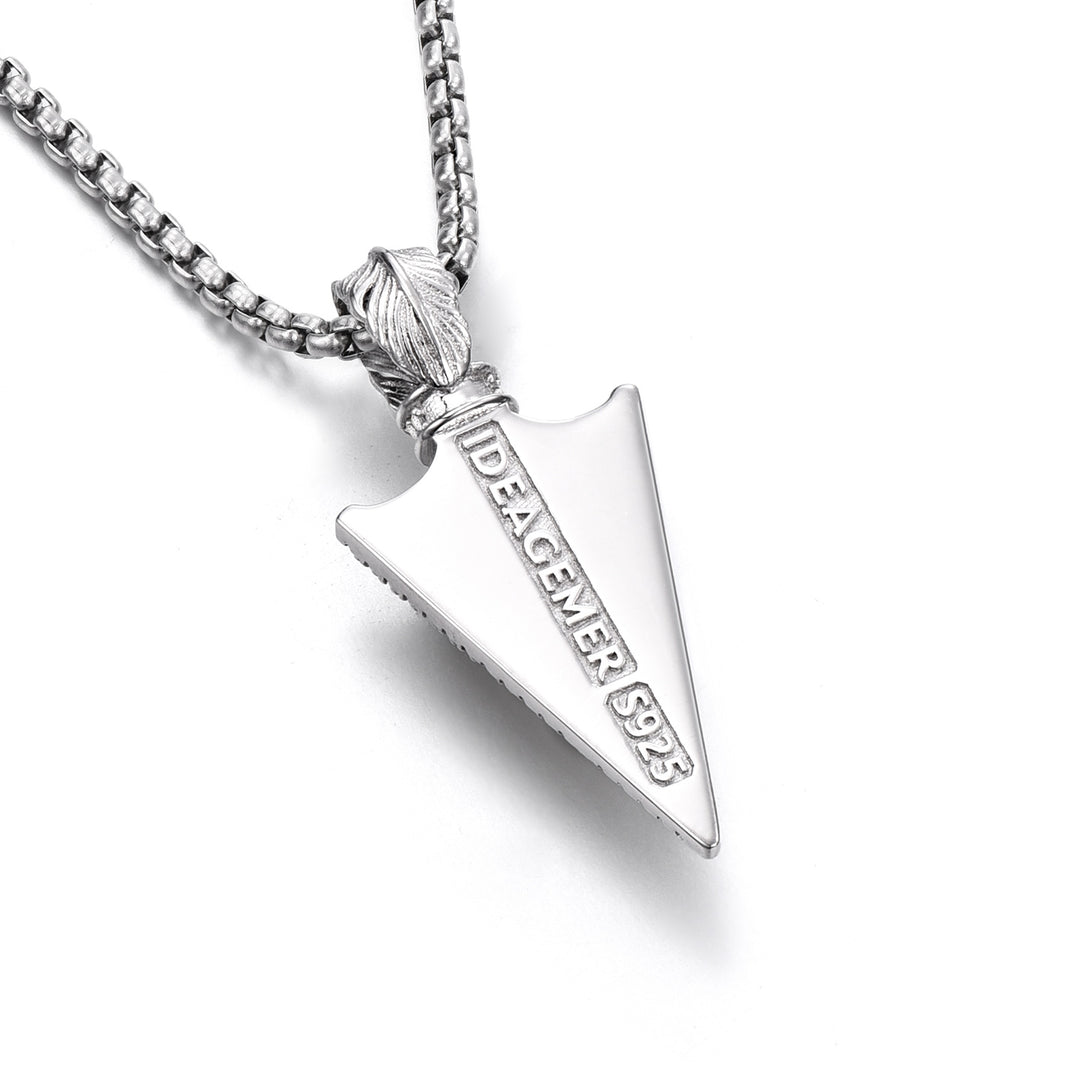Spear of Dawn Feather Pendant
