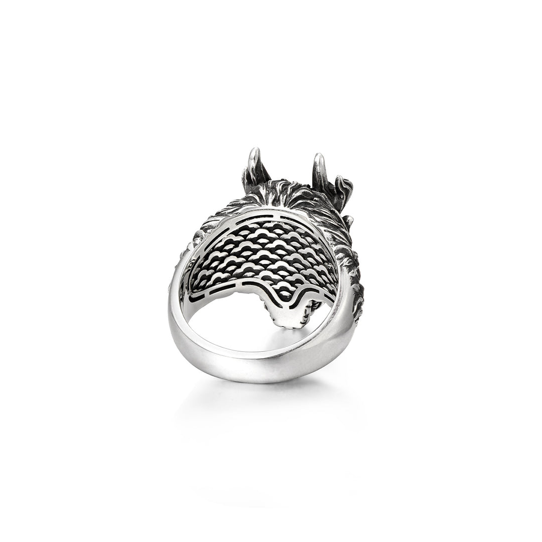 Vintage Dragon Head Ring