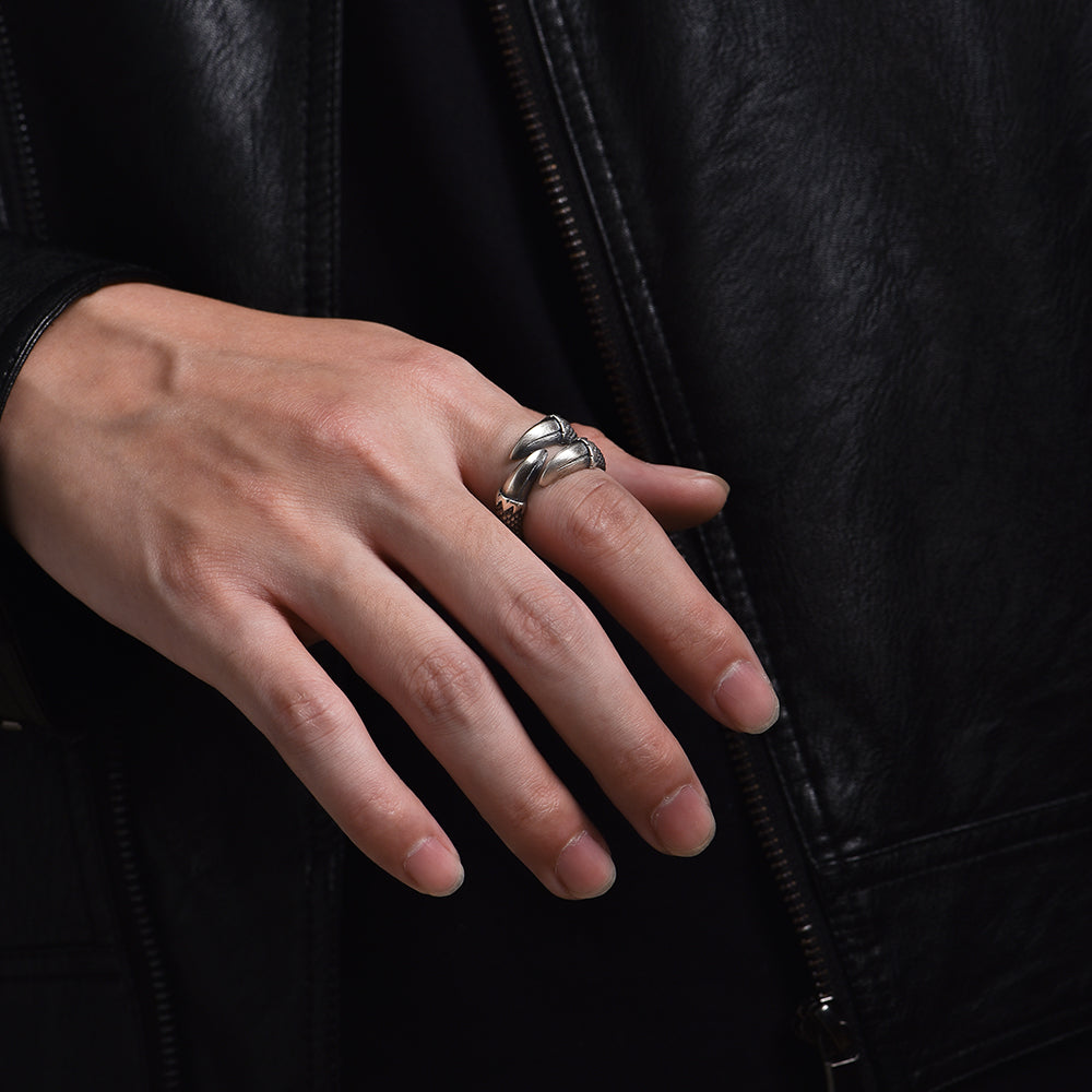 Vintage Dragon Claw Ring