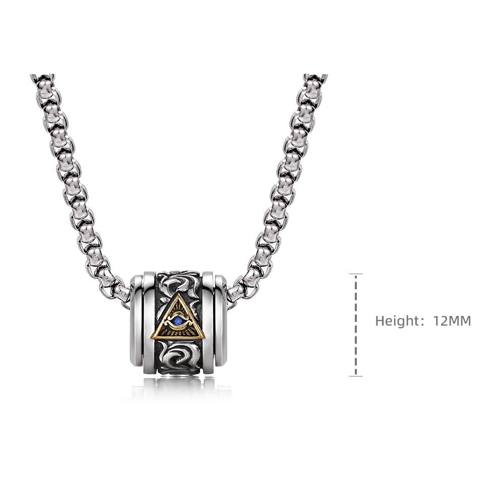 Eye of Horus Bead Pendant Necklace