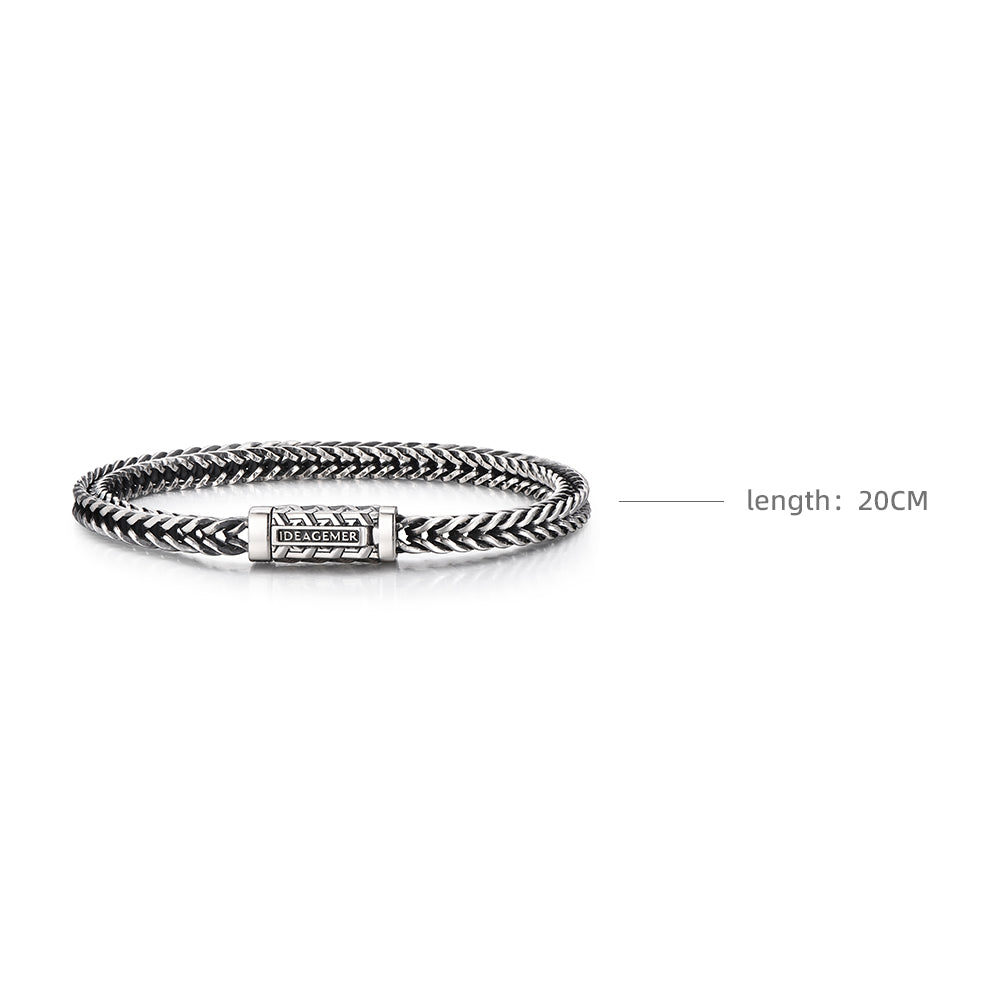 Vintage Armor Braided Bracelet