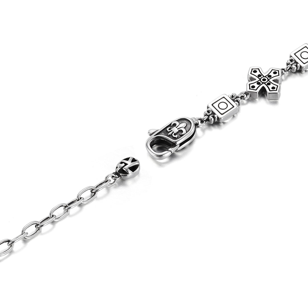 Vintage Heritage Cross Bracelet