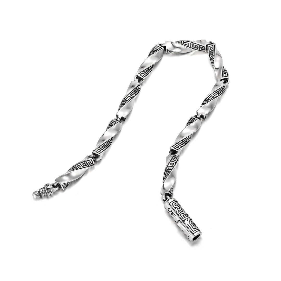 Solid Meander Möbius Bracelet