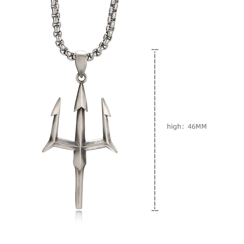Vintage Trident Pendant