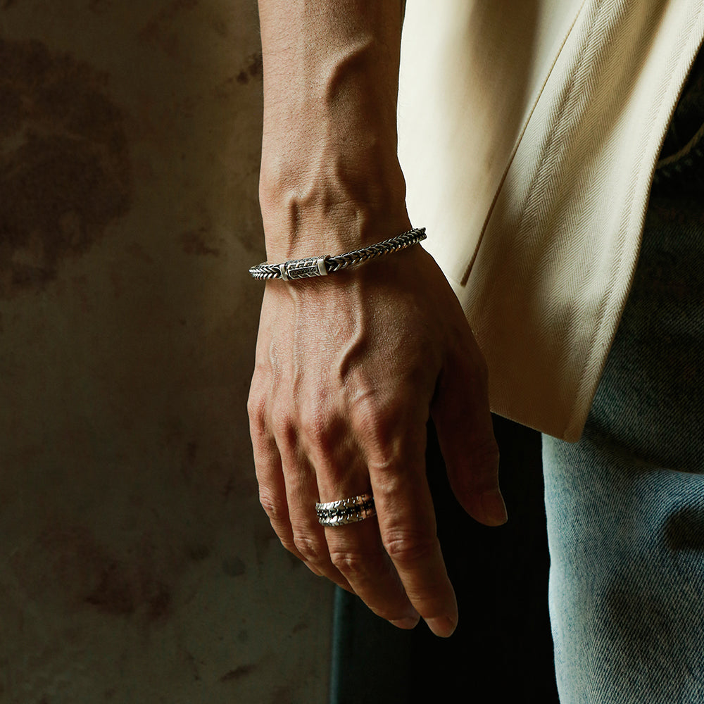 Vintage Armor Braided Bracelet