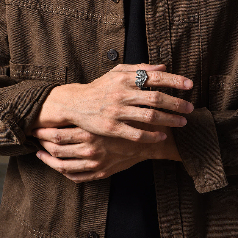 Vintage Great Bald Eagle Ring