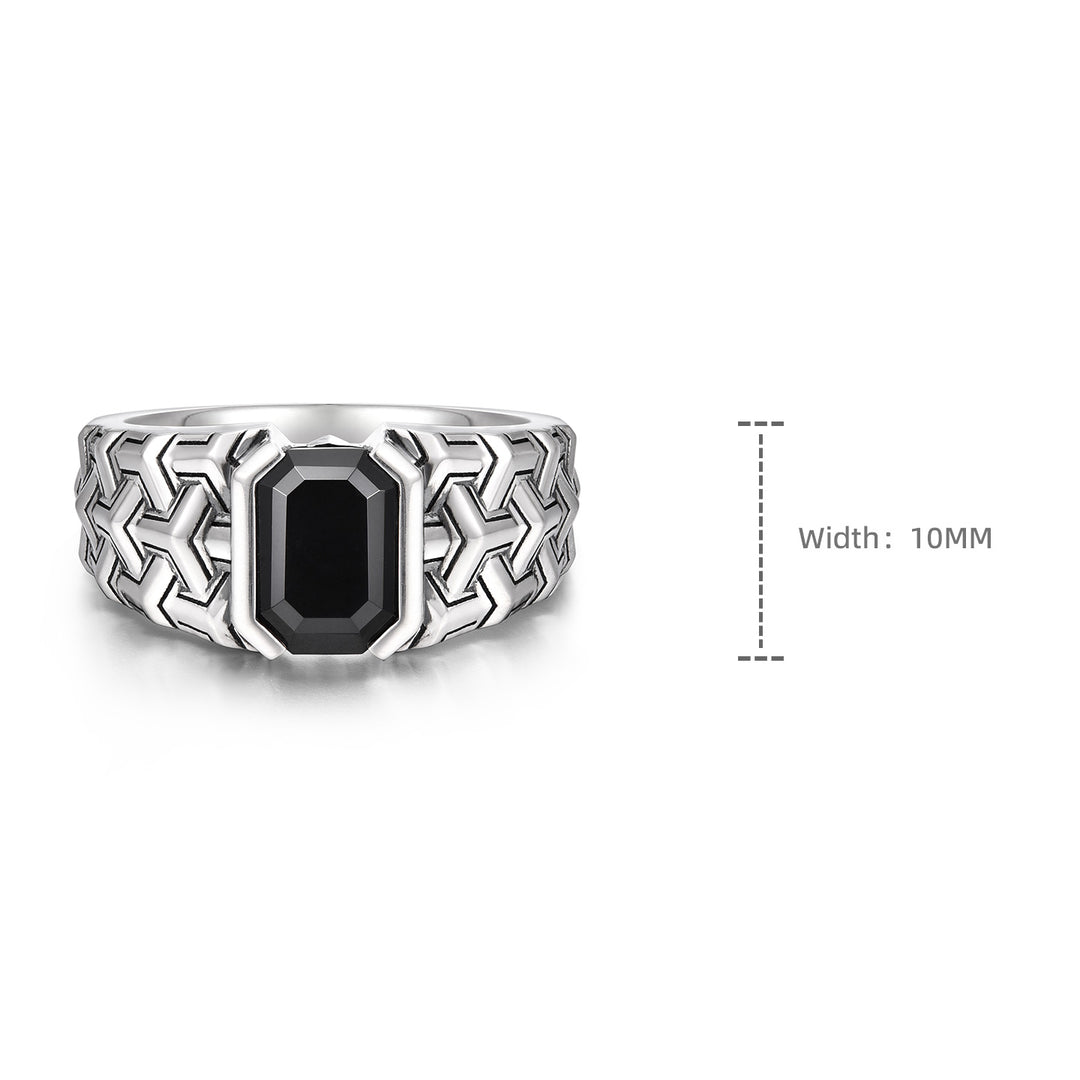 Black Onyx Sovereign Armor Ring