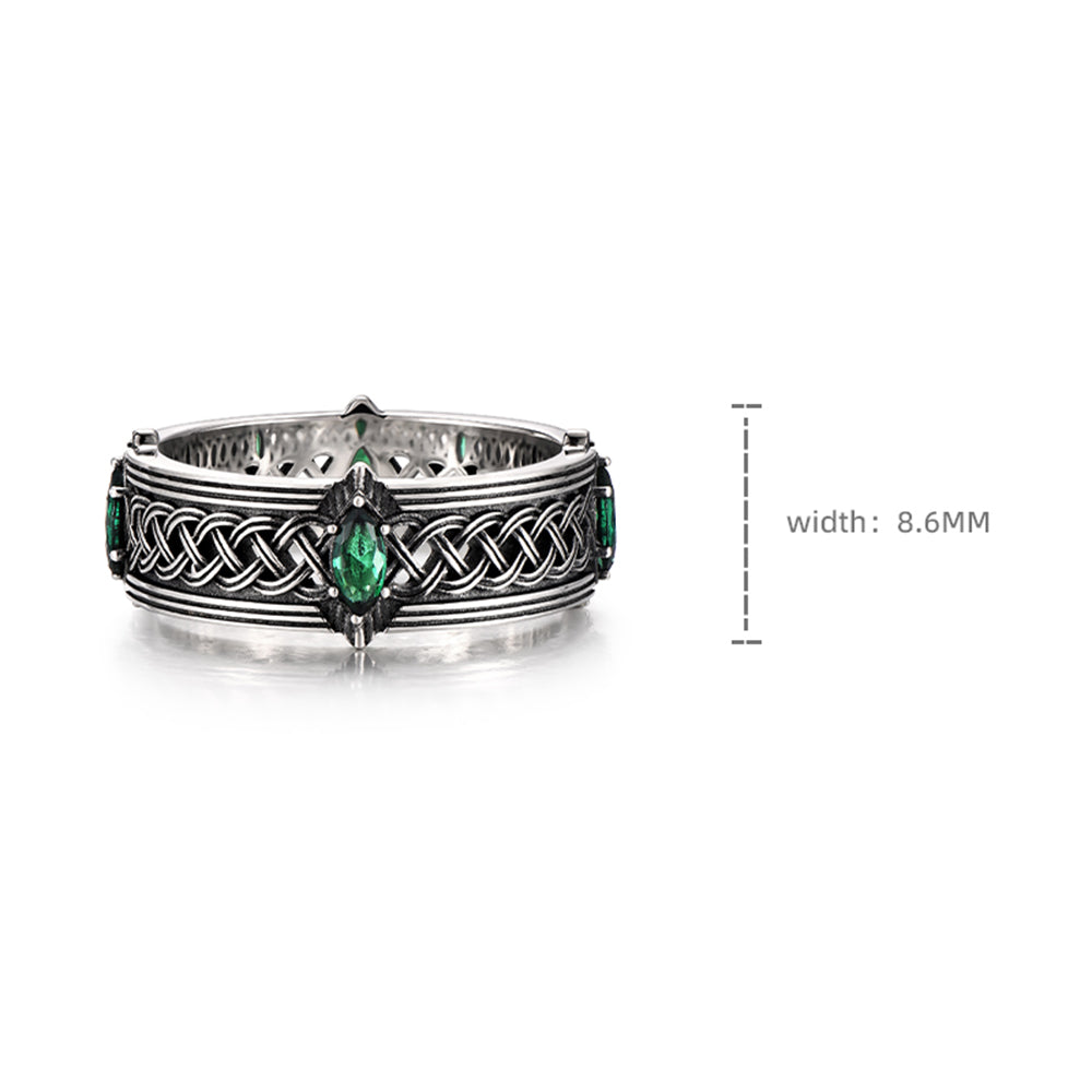 Vintage Celtic Knot Ring Band