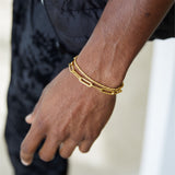 18K Gold Bracelets Customizated