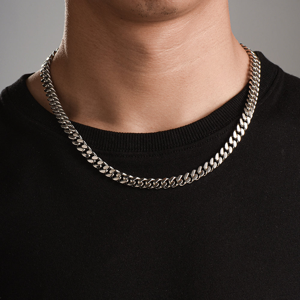 8mm Miami Cuban Link Chain