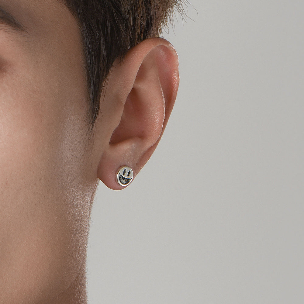 The Smiley Face Stud Earrings