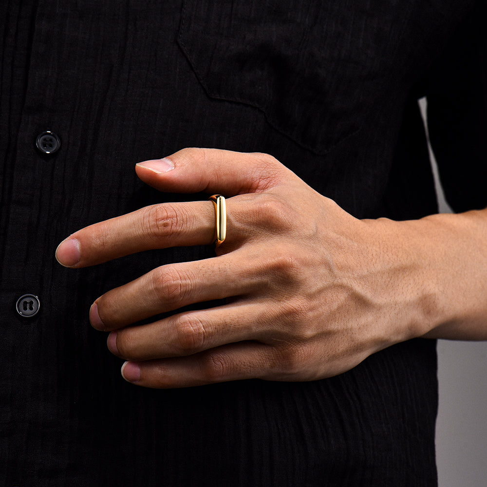 Slim Signet Ring